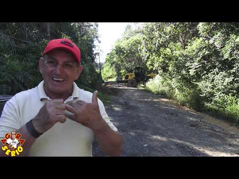 Prefeito Ayres Scorsatto fala sobre as estradas de Juquitiba e a manutenção na Estrada do Soturno Bairro da Palmeira