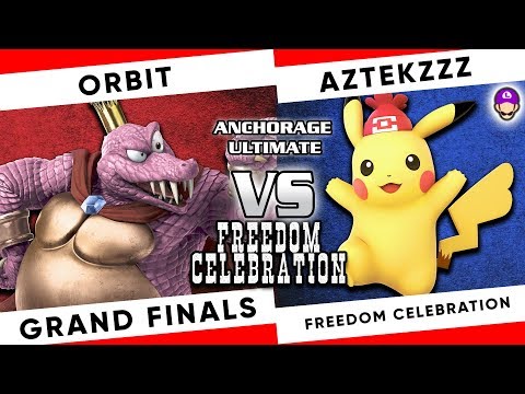 Anchorage Freedom Celebration: Orbit[W] (K Rool) vs AztekzZZ (Pikachu, Luigi) - SSBU GRAND FINALS