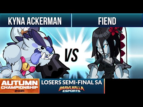 Kyna Ackerman vs Fiend - Losers Semi-Final - Autumn Championship 2021 - SA 1v1