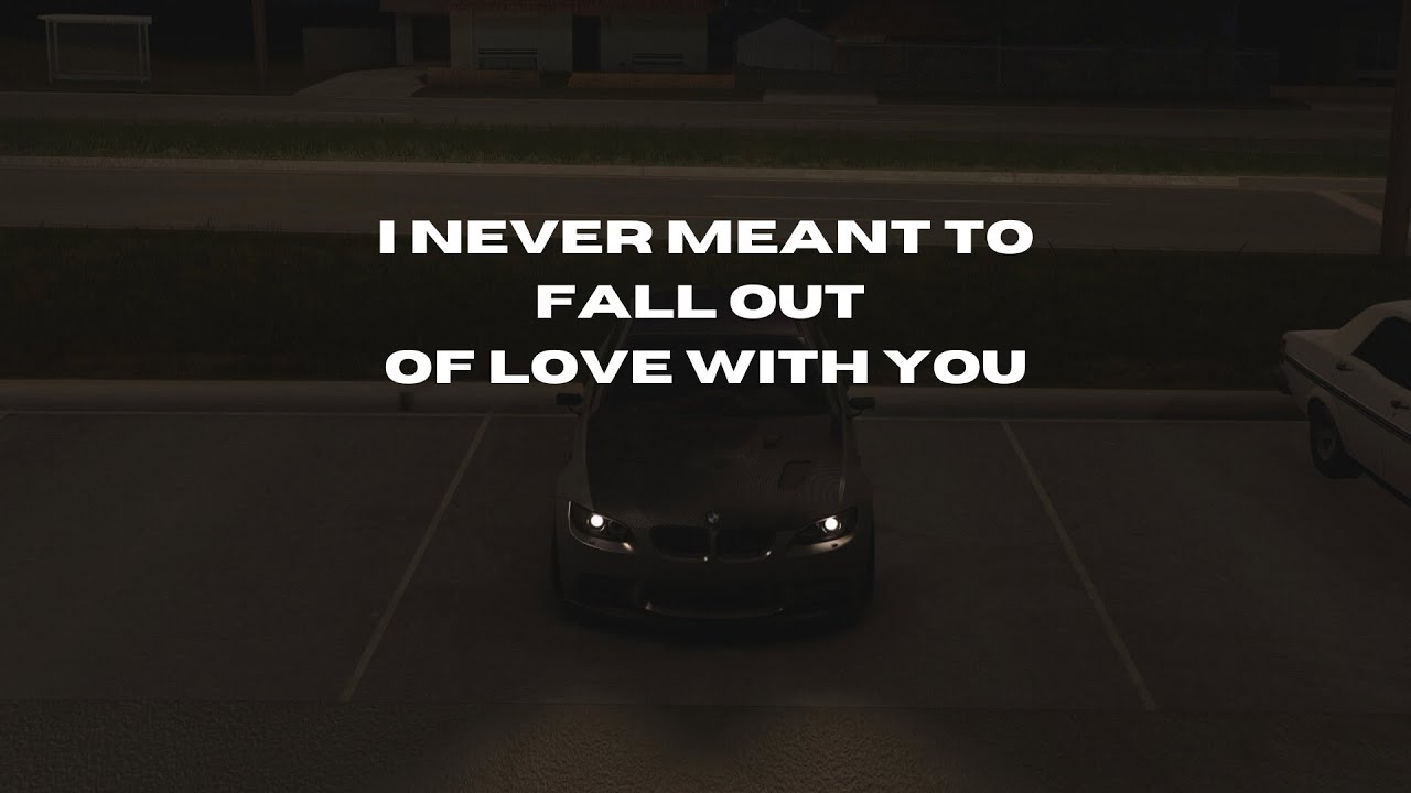 i never meant to fall out of love with you - Assetto Corsa 4K 60FPS