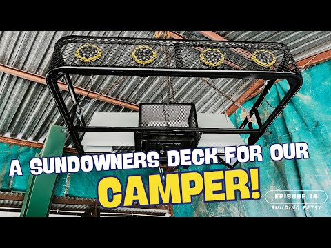 Scrap Steel Roof Rack | BUILDING BETSY - EPISODE 14 | DIY Camper Build