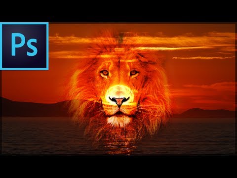 Photoshop CS6/CC: How To Blend Two Images Together (Blending Images Tutorial)
