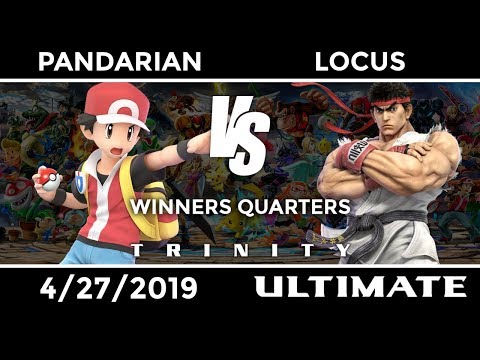 Trinity 2019: WR2 - Demise|Pandarian (Pokemon Trainer) vs TGS|Locus (Ryu, Ridley)