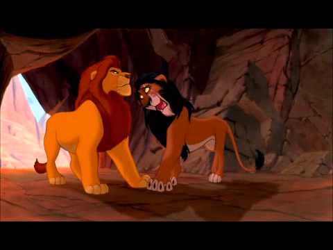 The Lion King - Scar and Mufasa