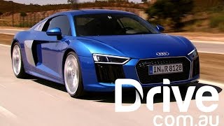 2016 Audi R8 V10 Road & Track Review | Drive.com.au