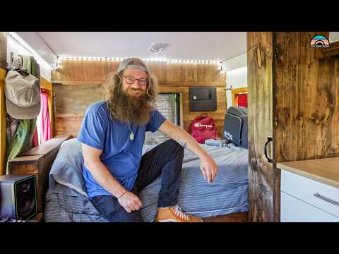 Functional Shuttle Bus Tiny Home Conversion - $16k