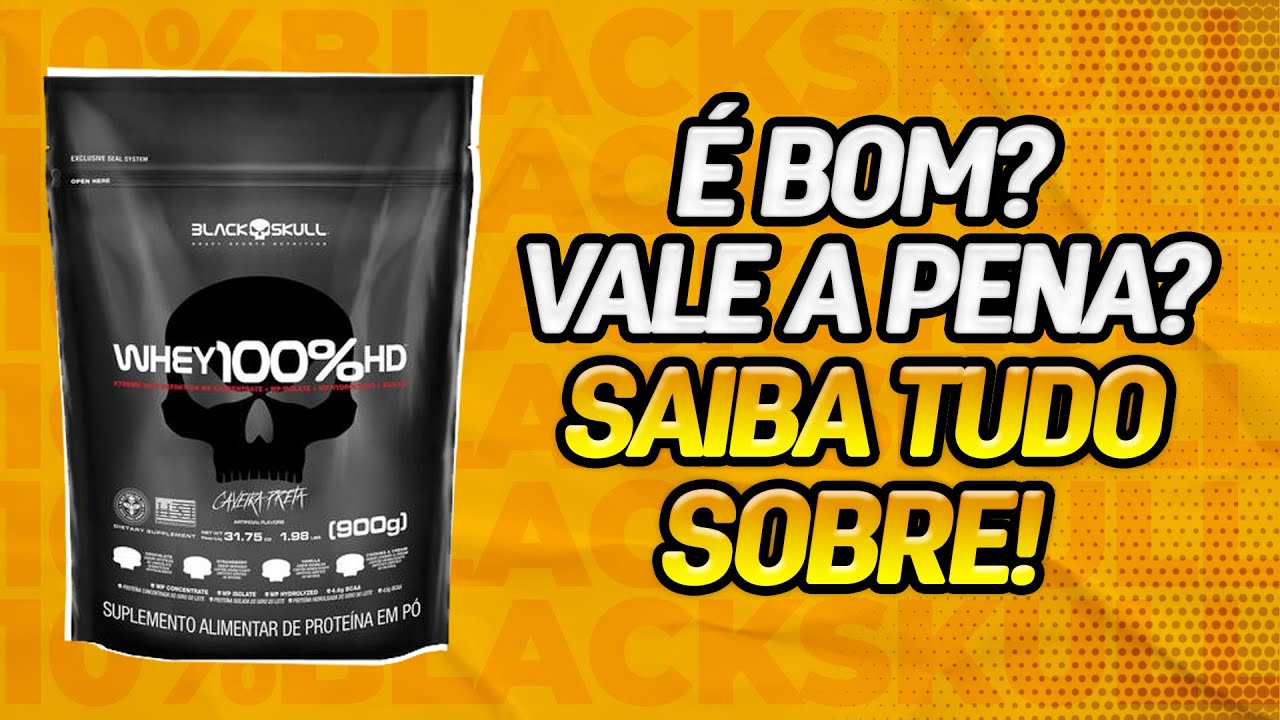 NÃO COMPRE Whey 100% HD BlackSkull ANTES DE VER ESSE VÍDEO! [análise]
