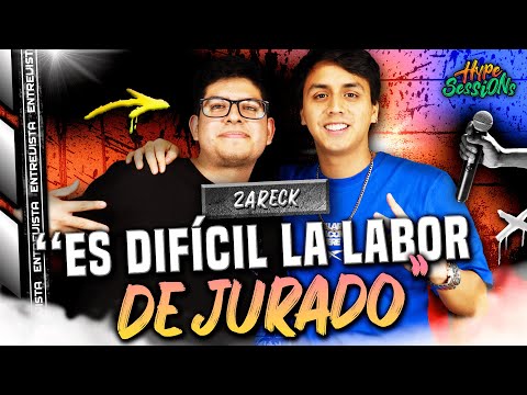 ZARECK: "Ser JURADO NO es FÁCIL"🔥🤯 | HYPE SESSIONS