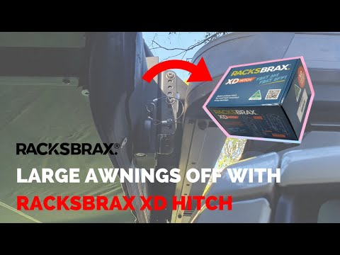 XD HITCH - LARGE AWNINGS OFF IN UNDER 10 SECONDS! - RacksBrax