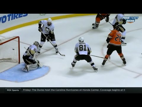 Chris Stewart Nice Redirection Goal vs Pittsburgh