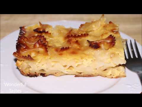 Macaroni dessert (Very tasty recipe from Bulgarian cuisine) (Subtitles in your language)