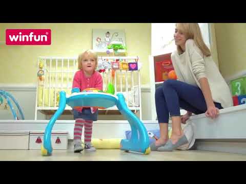 Winfun 5 in 1 Driver Playgym Walker MultiFunctional Activity Center
