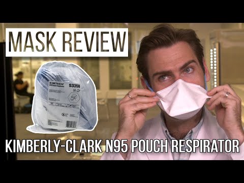 Kimberly-Clark N95 mask review video thumbnail