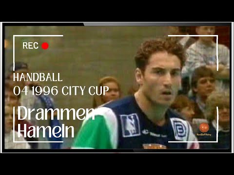 Drammen / Hameln 04 1996 | Finale City Cup handball 🤾‍♂️
