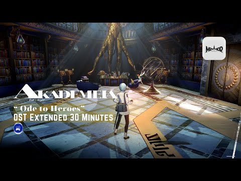 The Akademia (Ode to Heroes) BGM - Metaphor: ReFantazio OST Extended 30 minutes [4K High Quality]