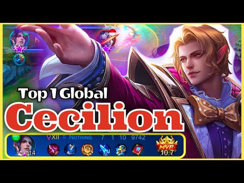 TOP 1 GLOBAL CECILION THE ILLUSIONIST MASSIVE DAMAGE IS TOO MUCH FOR THE ENEMIES | Rank 1 “NOTHING”