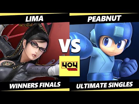 4o4 Weekly 35 WINNERS FINALS - Lima (Bayonetta) Vs. Peabnut (Mega Man) Smash Ultimate - SSBU