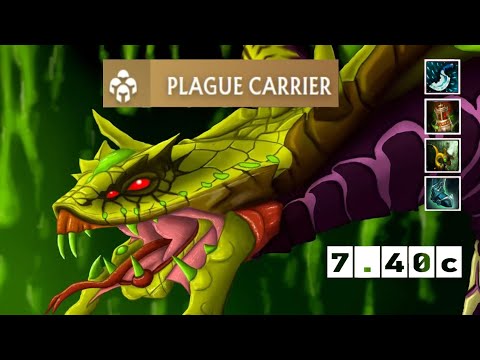 [DOTA 2] VENOMANCER [OFFLANE] [7.40c] [7200mmr]