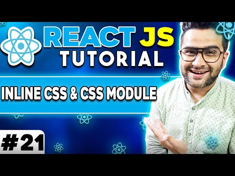 ReactJS Tutorial 21 Css Module Inline Stylesheet In React JS 