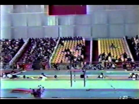 1st TC URS Maria Filatova UB   1981 World Gymnastics Championships 9 75