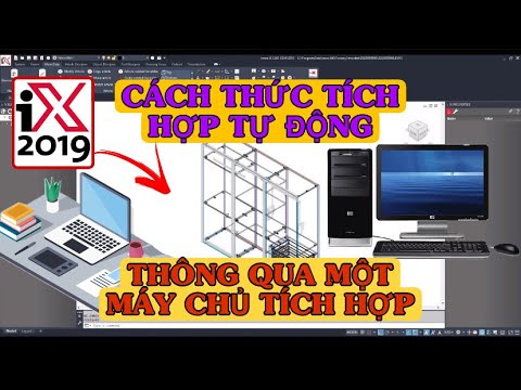Imos iX-2019 Cad Cam ►Cách tích hợp các qui trình thông qua một máy chủ - Phần 5.