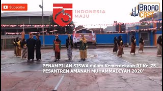 Penampilan Peringatan Kemerdekaan RI Ke-75 Pesantren Amanah Muhammadiyah Tasikmalaya