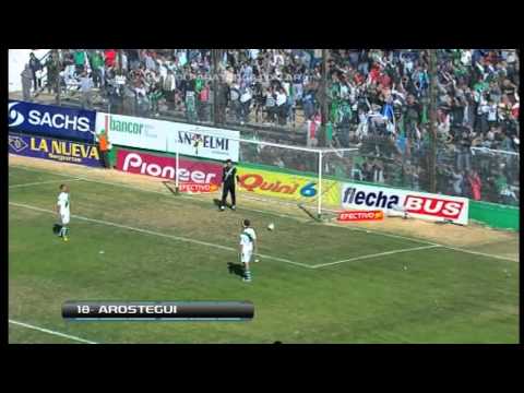 Gol de Aróstegui. Sportivo Belgrano 3 Banfield 1. Fecha 3. Primera B Nacional. FPT