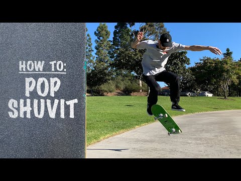 (Pop First, THEN Scoop) How To: POP SHUVIT | Pop Shuvit Tutorial