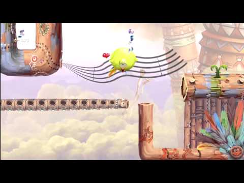 Rayman Legends (1080i HD) Walkthrough Part 94 - Snake Eyes