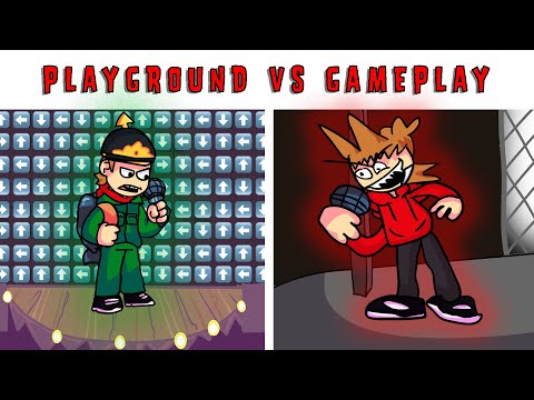 FNF Character Test | Gameplay VS My Playground | Tord Red Fury | Warfare | Necromancy