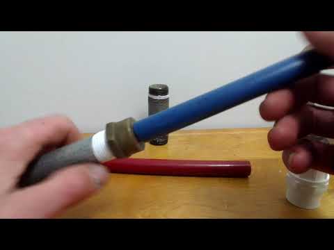 Wie verbindet man ein PEX-Rohr mit einem alten verzinkten Rohr?