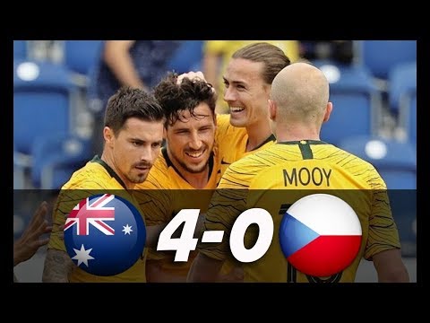 Australia 4-0 Czech Republic all goals and highlights
