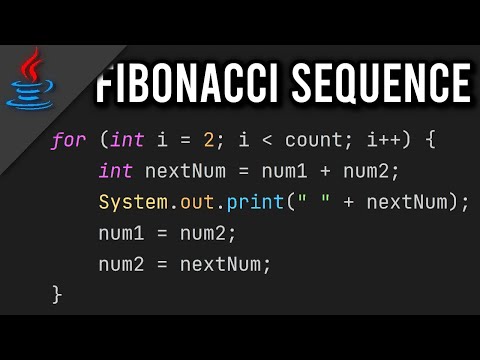 Fibonacci Sequence In Java Simple Easy