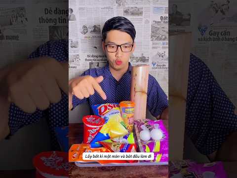 Đồ ăn vặt độc lạ 💫 #shorts #anvat