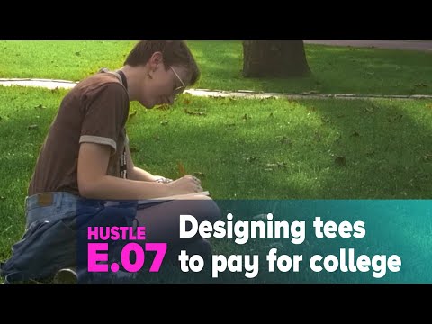 Hustle: Go Inside a Teenage Designer's Online T-Shirt Business [Art Careers]