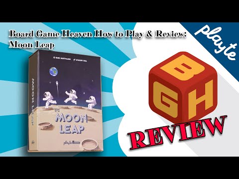 Board Game Heaven How To Play & Review 238: Moon Leap (Playte)
