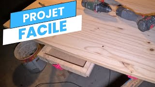 Fabriquer un plateau à puzzle pour madame.