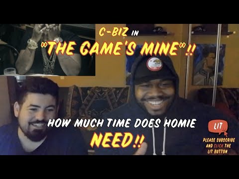 C Biz - The Game's Mine [Music Video] @Cbiz ER | Link Up TV (Thatfire Reaction)