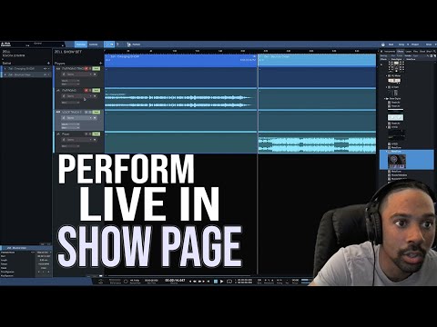 How To Set Up Show Page To Perform Live in Studio One | Autotune + Effects in Real-Time For Rappers