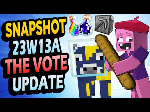 👉 Actualización de VOTOS! ✅ Snapshot 23w13a_or_b Minecraft The Vote Update