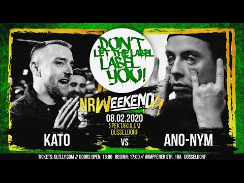 Kato vs Ano-nym // DLTLLY RapBattle (NRWeekend4 // Düsseldorf) // 2020