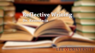 Reflective Writing Presentation - fall 2015