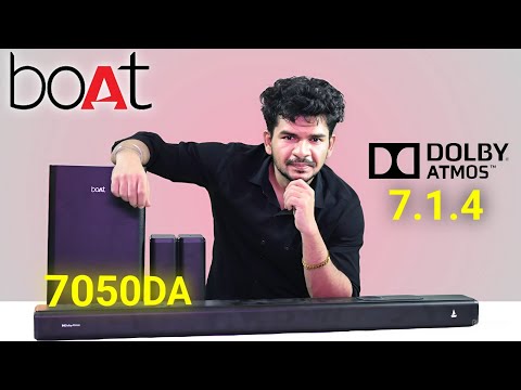 Thumbnail for boAt Aavante Prime 7050DA 7.1.4 DOLBY ATMOS 700W soundbar under 20000
