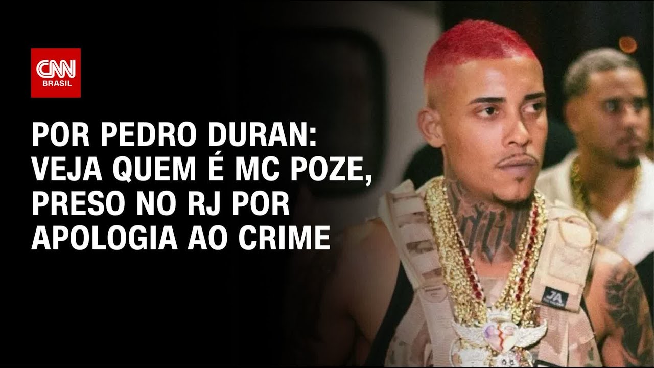 Veja quem é Mc Poze, preso no RJ por apologia ao crime e envolvimento com facção | CNN NOVO DIA
