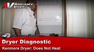 Kenmore Dryer Repair — Does Not Heat (Drive Motor)