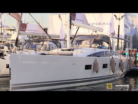 2019 Jeanneau 64 Sailing Yacht - Deck and Interior Walkaround - 2018 Cannes Yachting Festival