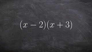 Using the Box Method to Multiply Two Binomials - Math Tutorial