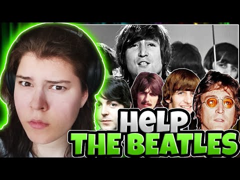What A Vibe! Teenager Hears THE BEATLES - HELP For The First Time