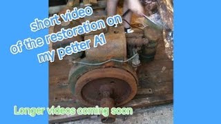 Petter A1 restoration photos