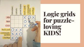 KIDS Can Solve Logic Puzzles! (Puzzle-loving kids)